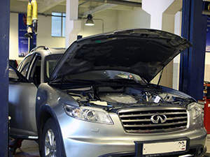 Техническое обслуживание Infiniti EX: фото работ автосервиса Джапан-Кар в Санкт-Петербурге №2