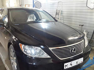 Диагностика Lexus LS: фото работ автосервиса Джапан-Кар в Санкт-Петербурге №1