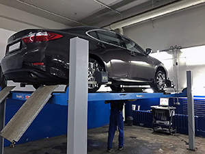 Сход-развал Lexus NX: фото работ автосервиса Джапан-Кар в Санкт-Петербурге №2