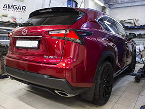 Сход-развал Lexus NX: фото работ автосервиса Джапан-Кар в Санкт-Петербурге №1