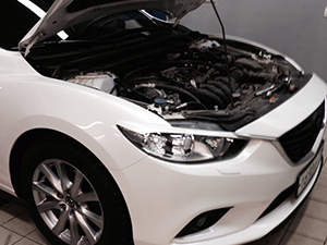 Техническое обслуживание Mazda 6: фото работ автосервиса Джапан-Кар в Санкт-Петербурге №1