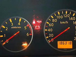 Диагностика Nissan X-Trail: фото работ автосервиса Джапан-Кар в Санкт-Петербурге №1