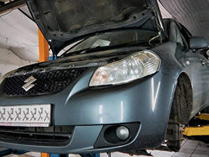 Диагностика Suzuki SX4: фото работ автосервиса Джапан-Кар в Санкт-Петербурге №1
