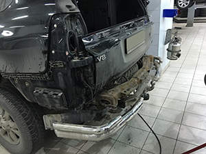Ремонт электрооборудования Toyota Land Cruiser: фото работ автосервиса Джапан-Кар в Санкт-Петербурге №2